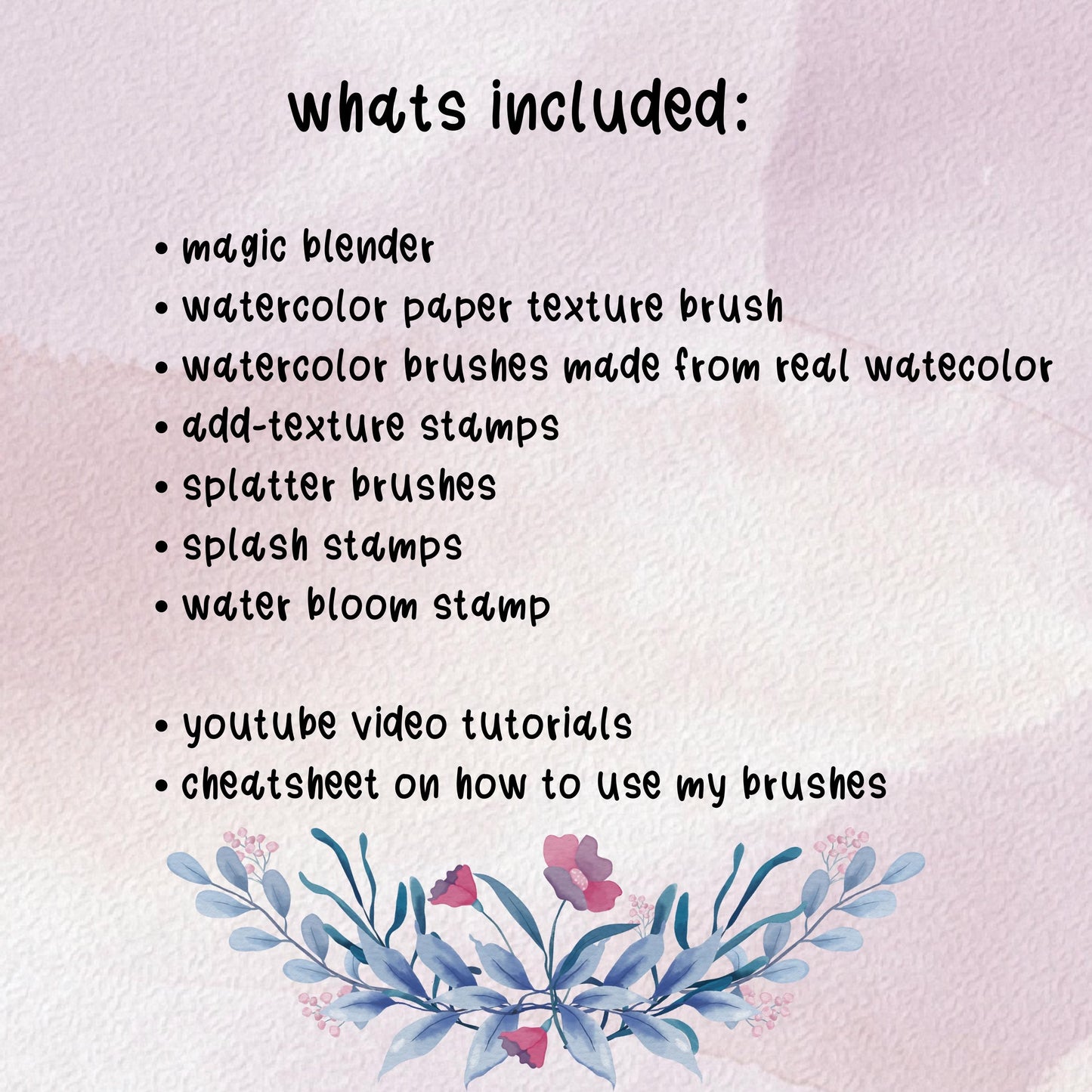Effortless Watercolor Brushes for Procreate