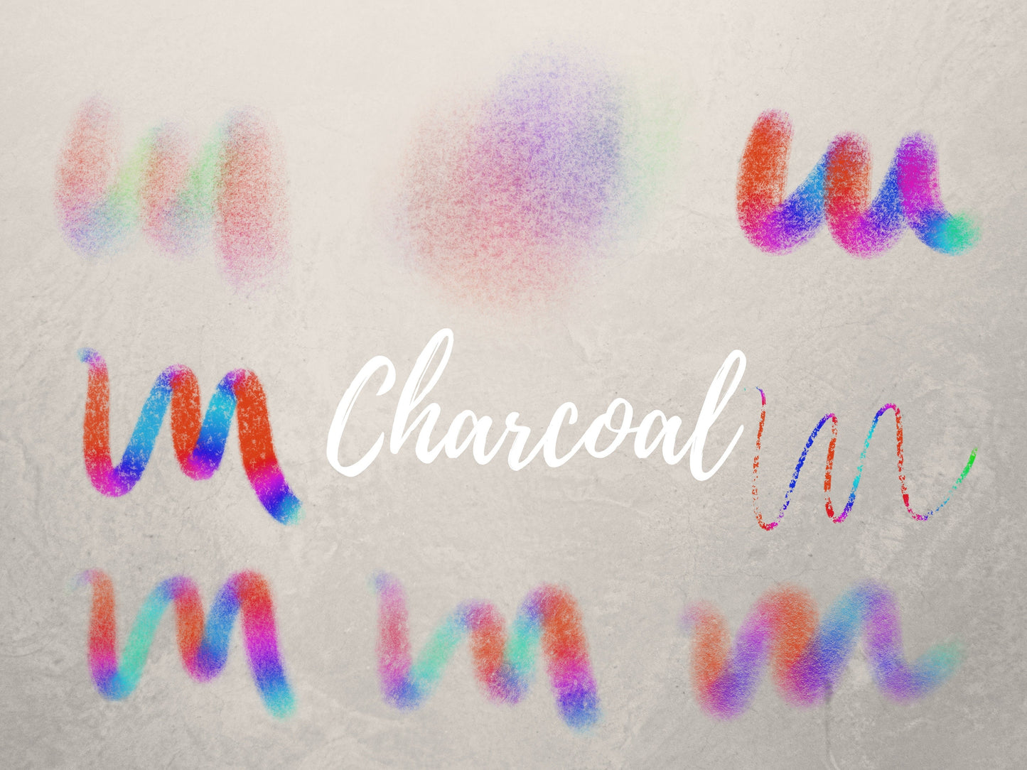 63 Rainbow Brushes for Procreate