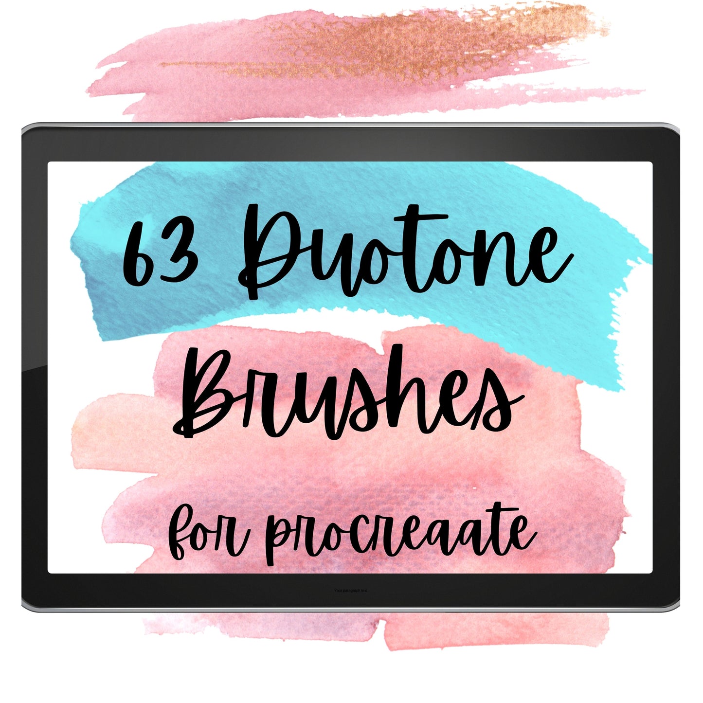 63 Duotone Brushes for Procreate
