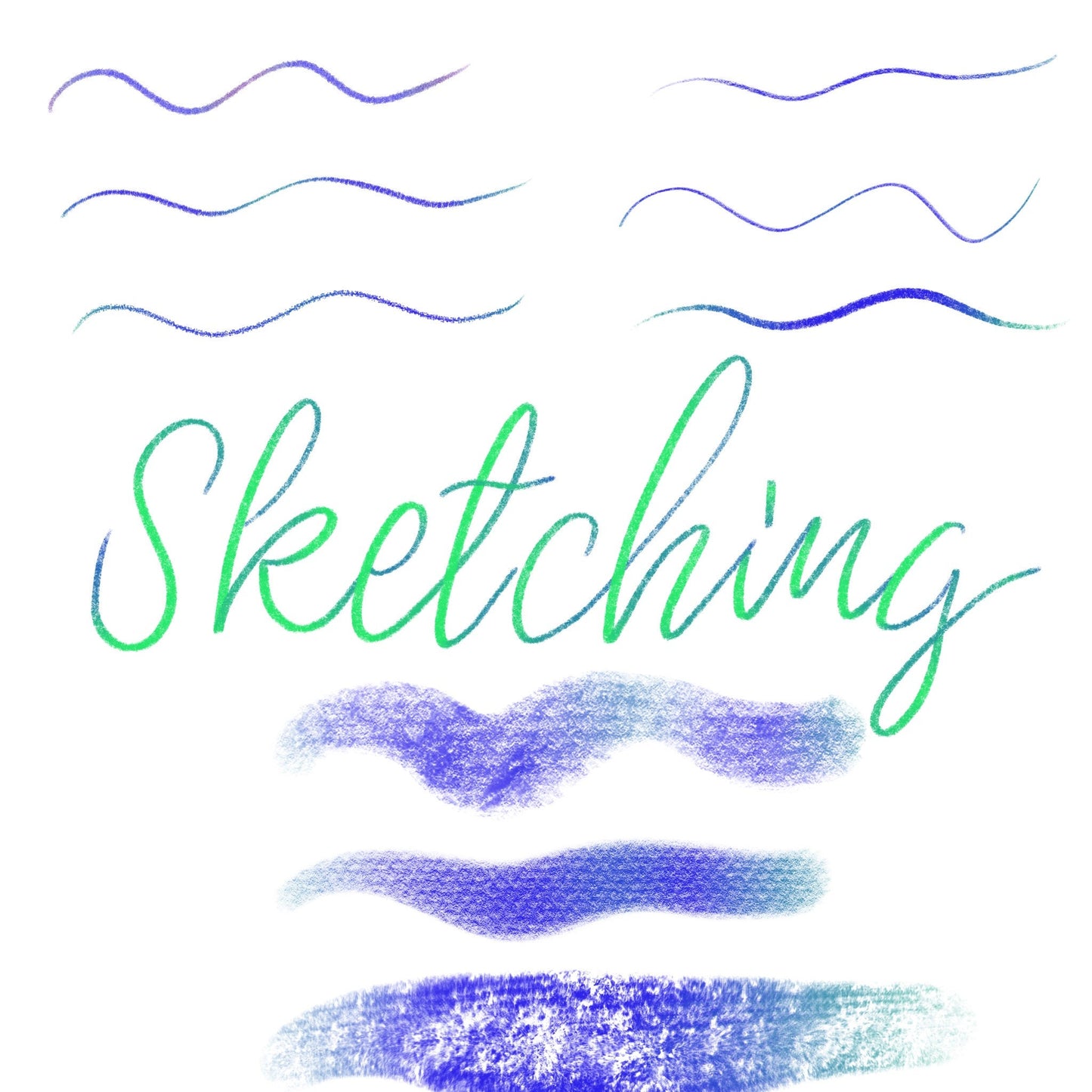 63 Duotone Brushes for Procreate