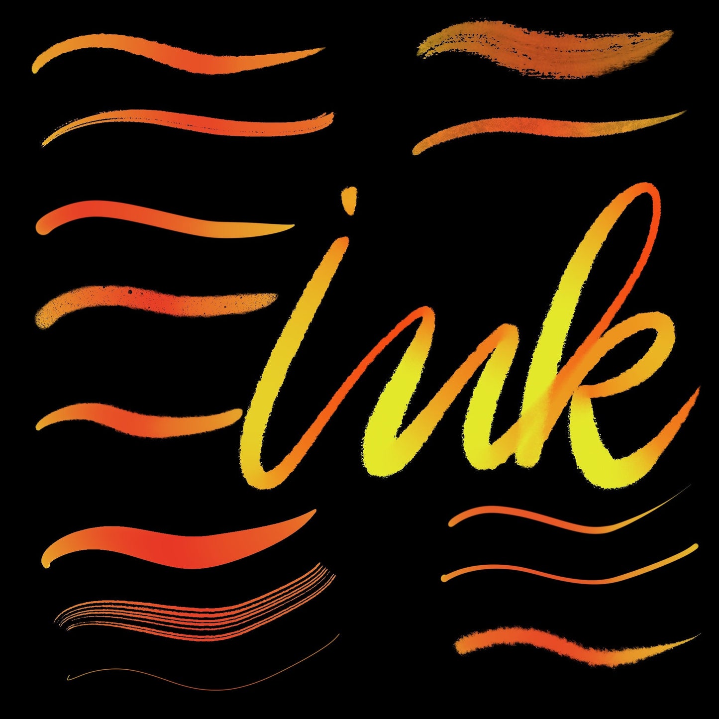 63 Duotone Brushes for Procreate