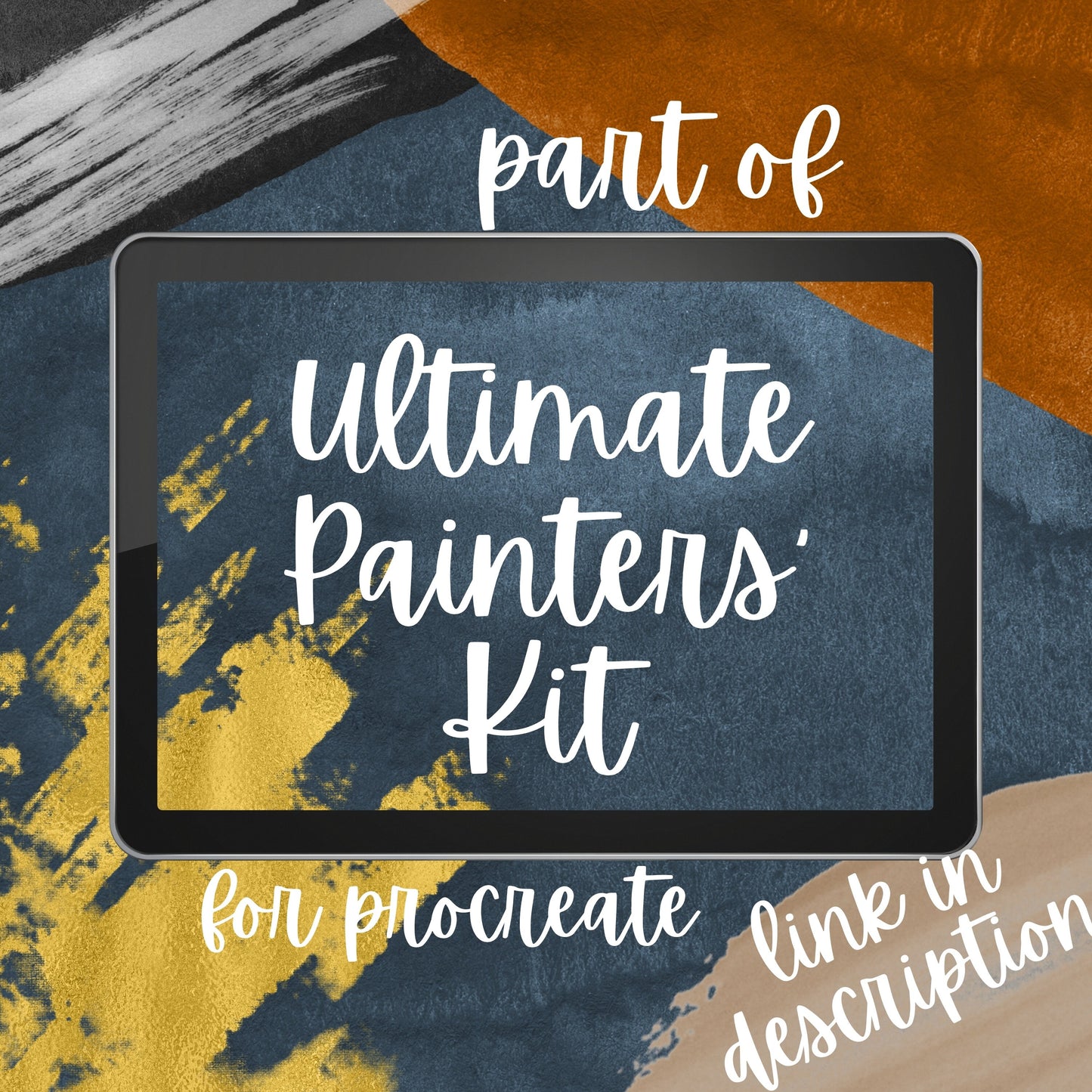 Oil Acrylic Bundle for Procreate. Realistic Oil Brush, Procreate Acrylic, Paper Canvas Texture, Palette Knife Impasto, Impressionist Style