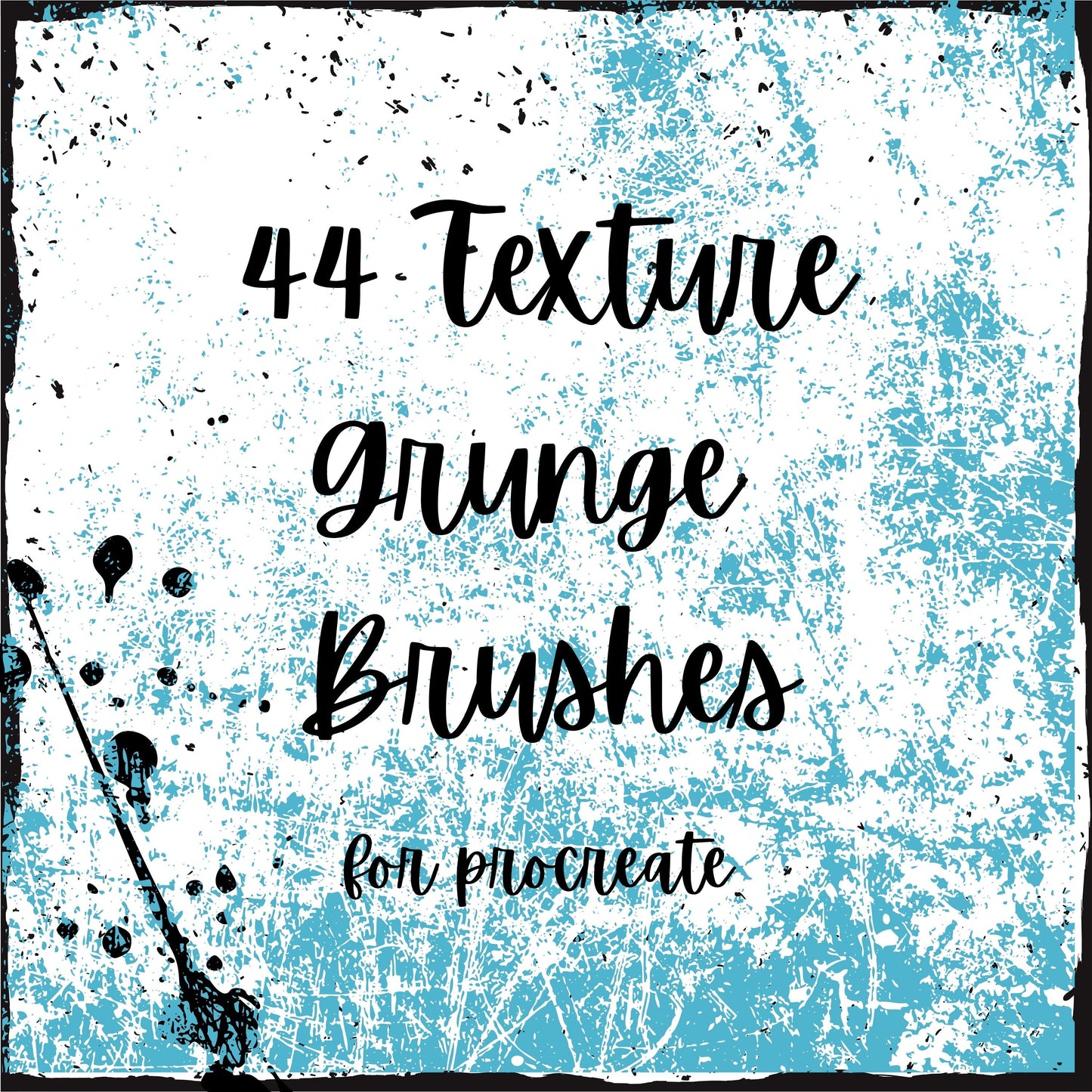44 Procreate Texture Brushes