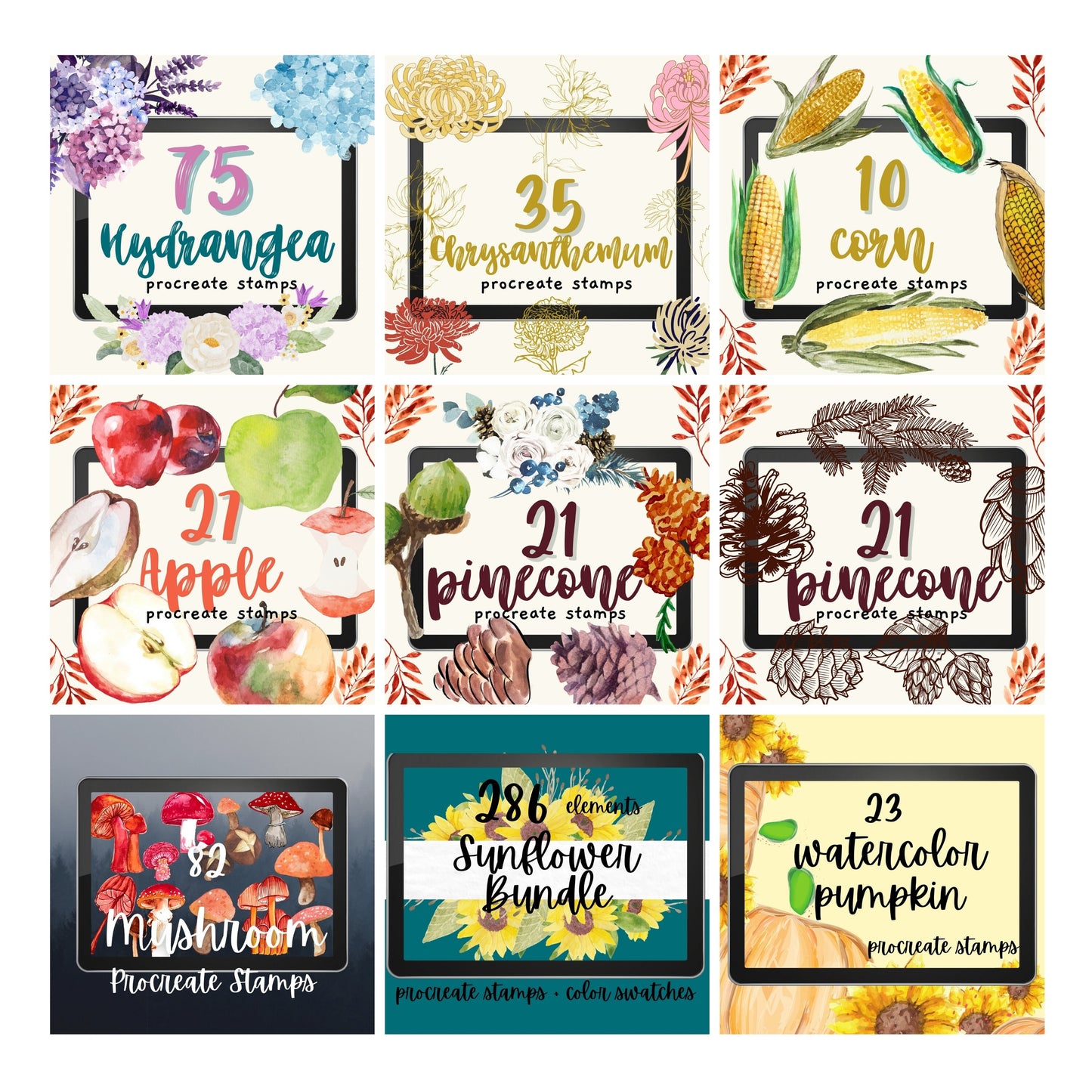 2077 Fall Procreate Bundle