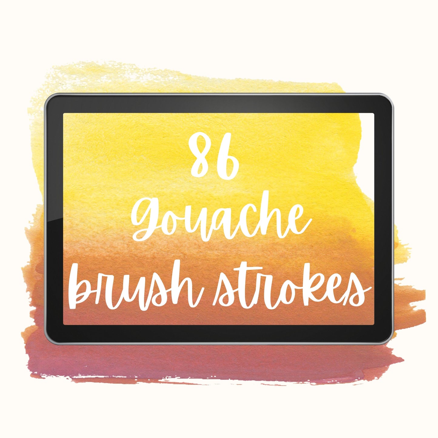 329 Brush Strokes Procreate Bundle