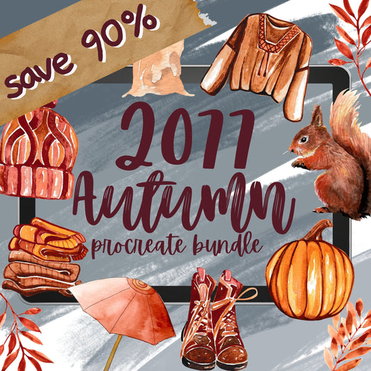 2077 Fall Procreate Bundle