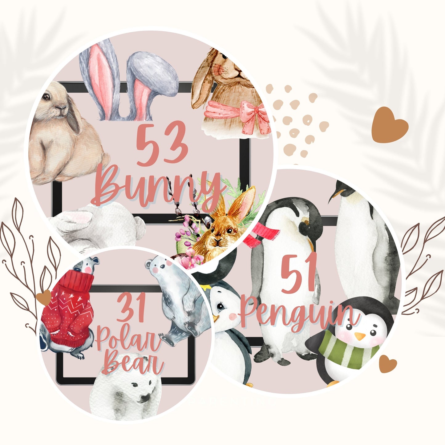 2244 Winter Procreate Bundle for Procreate