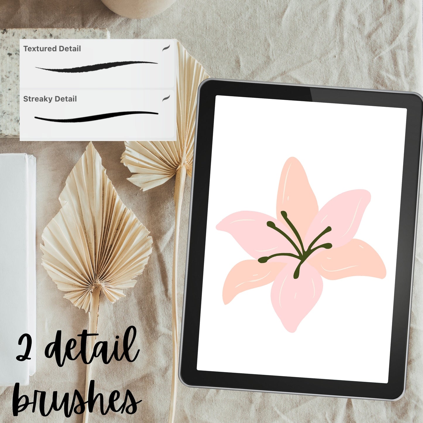 Realistic Gouache Brushes for Procreate