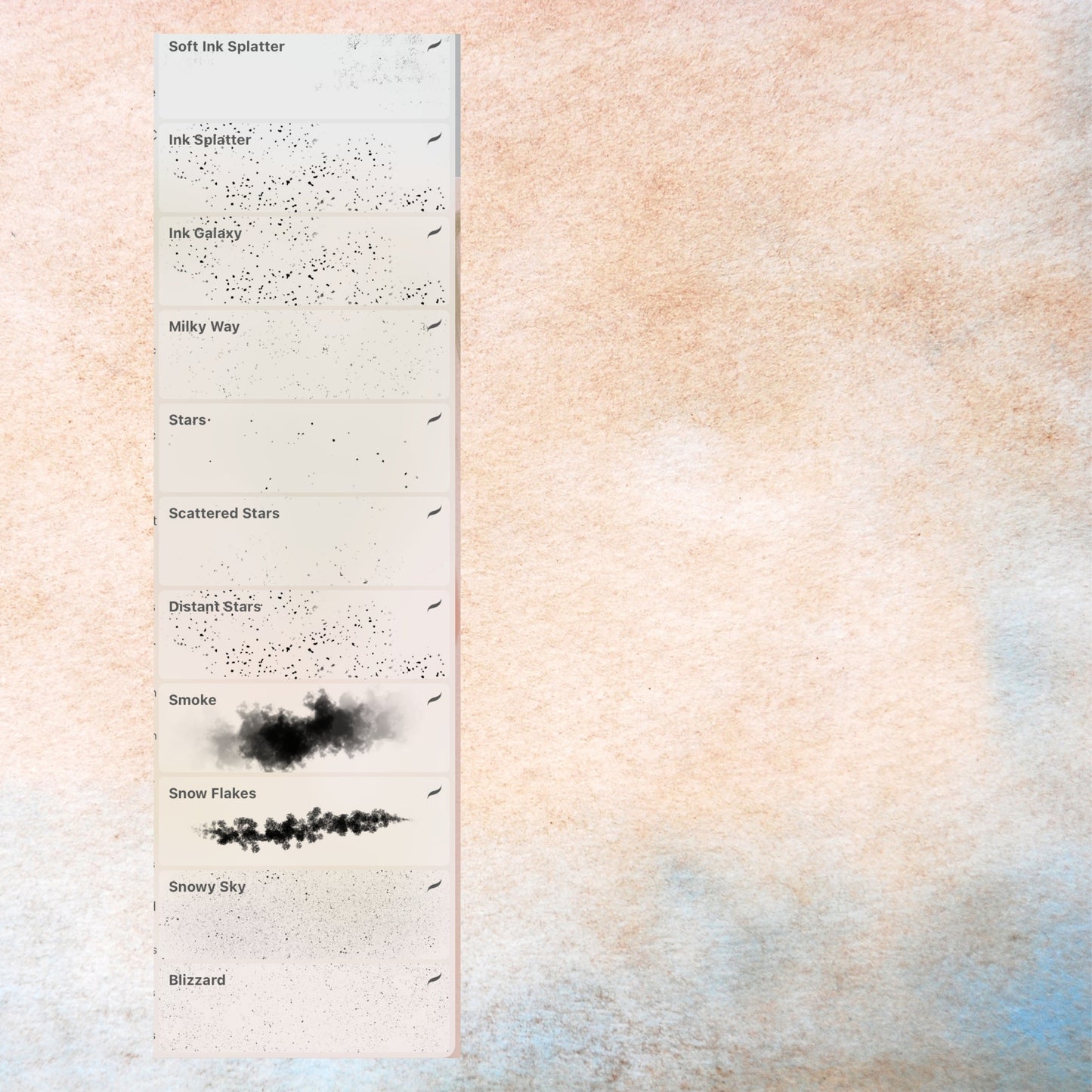 44 Procreate Texture Brushes