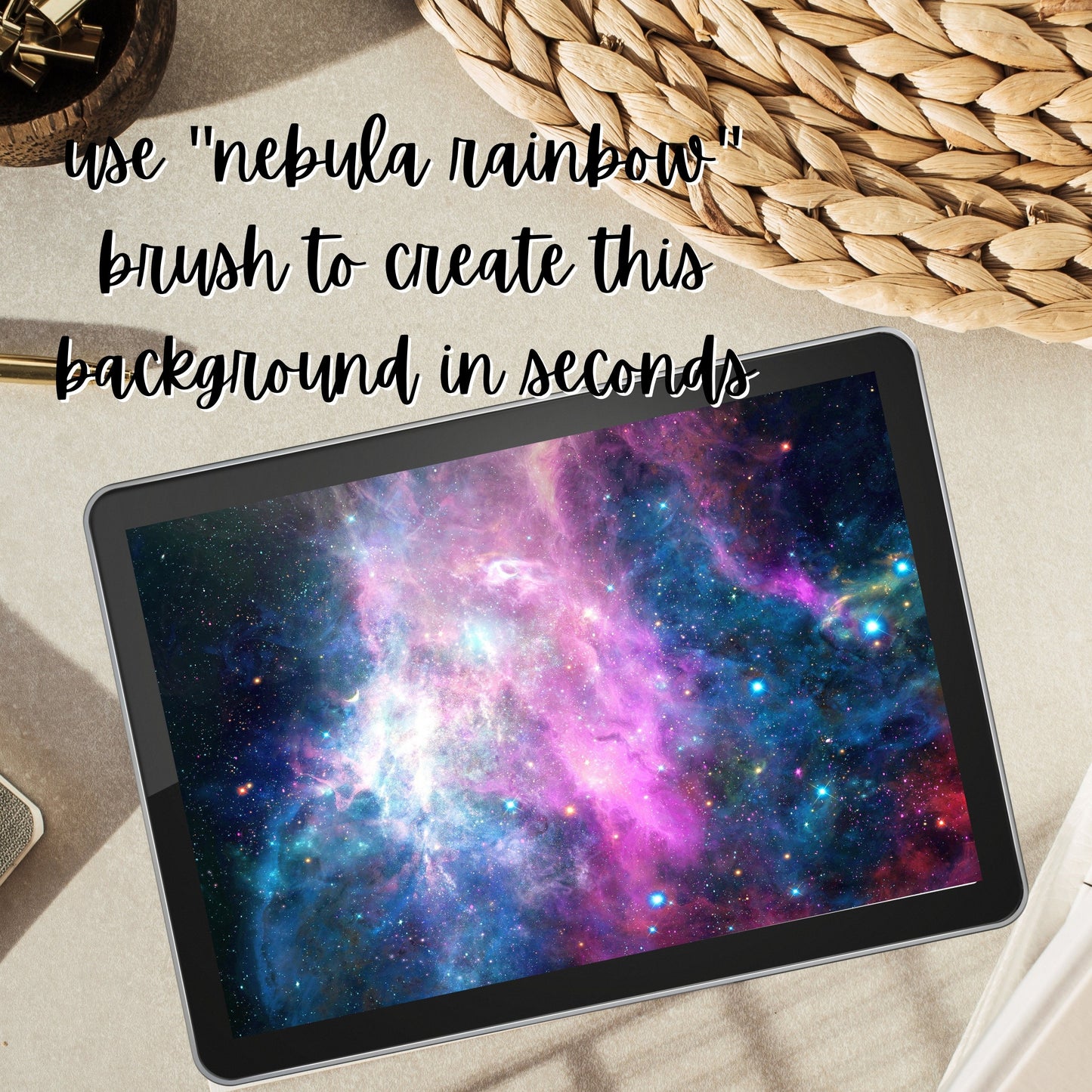 907 Galaxy Elements Procreate Bundle