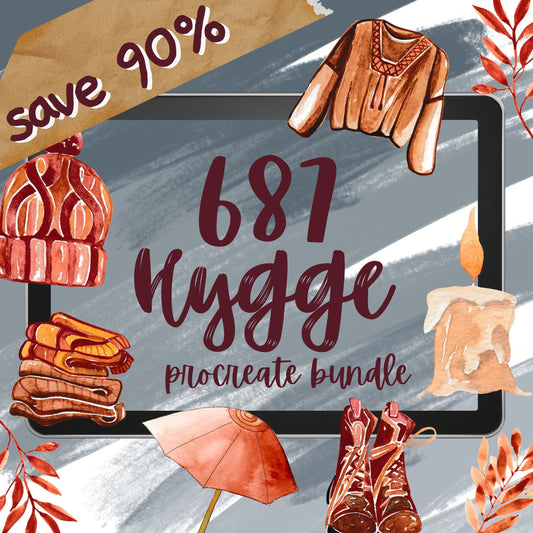 687 Hygge Procreate Bundle