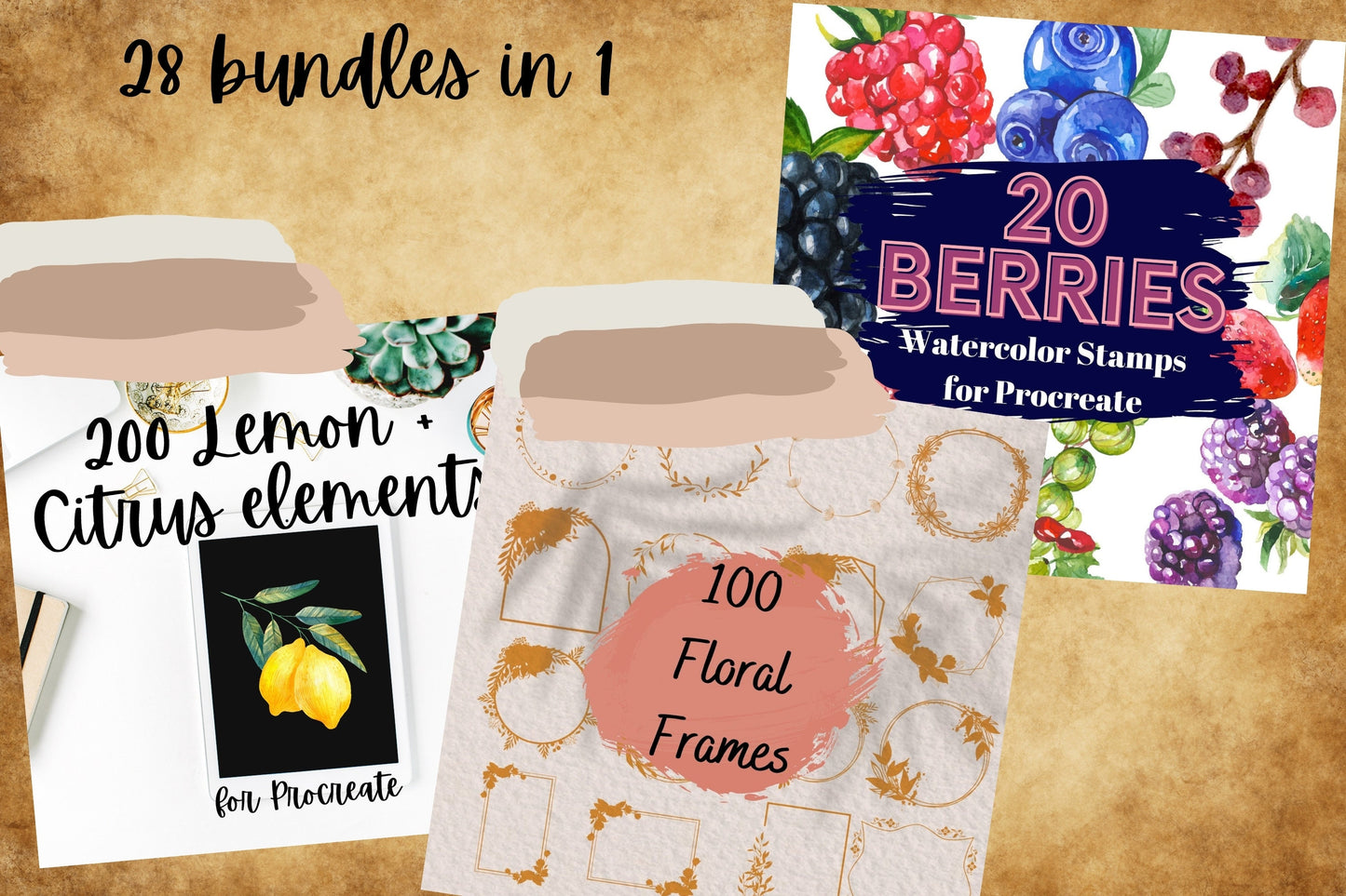 5000+ Procreate Animal Plant Bundle