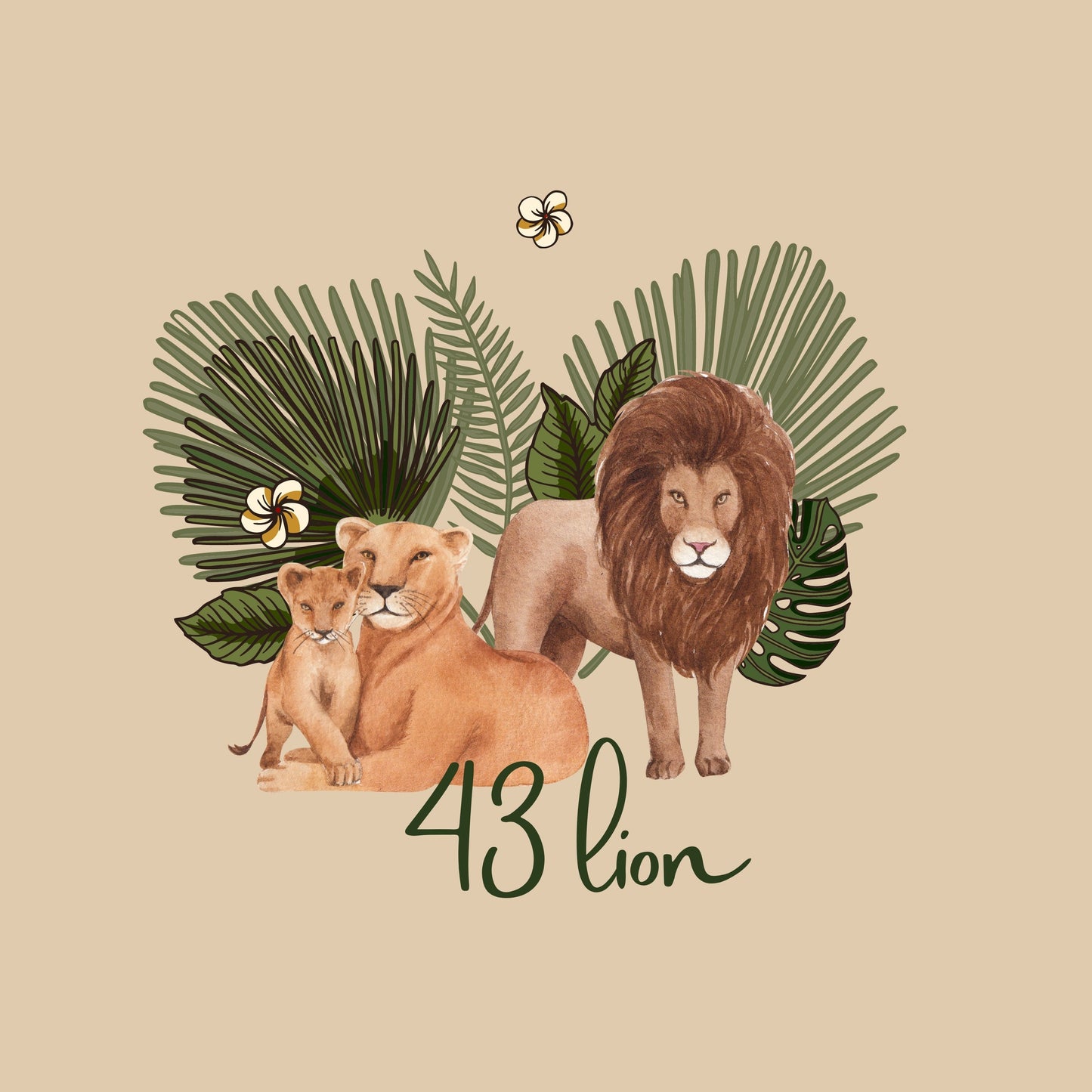 728 Jungle Animal Procreate Bundle
