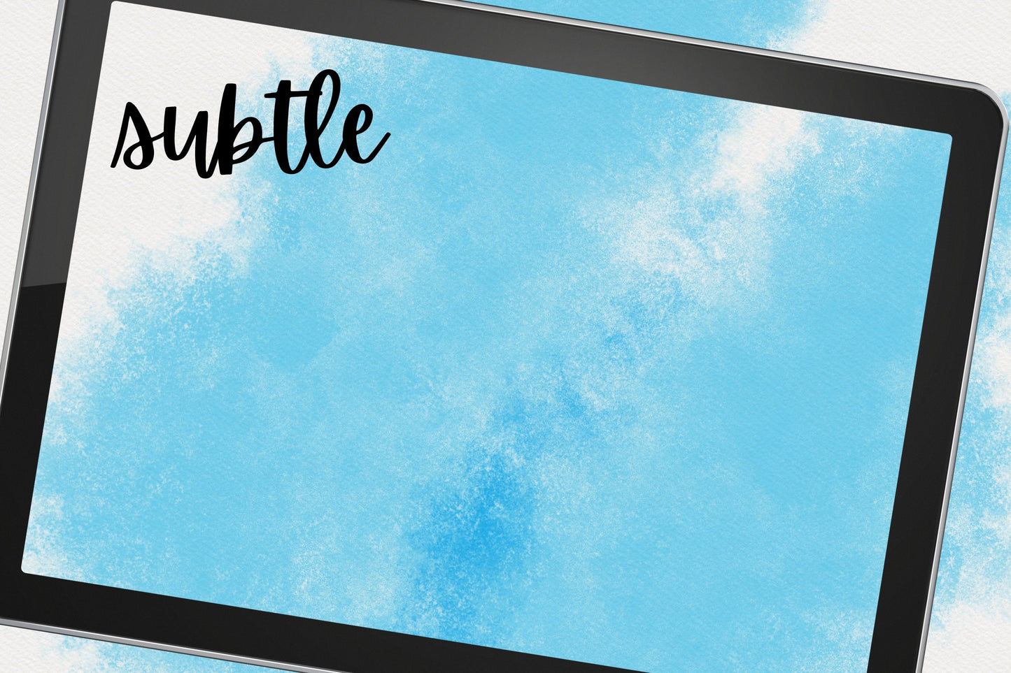 5 Realistic Watercolor Paper for Procreate