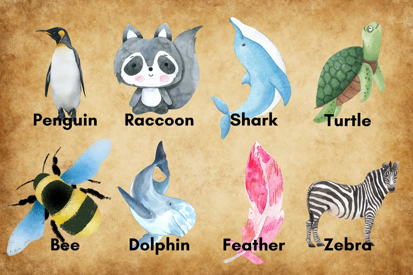 Watercolor Animal Procreate Bundle