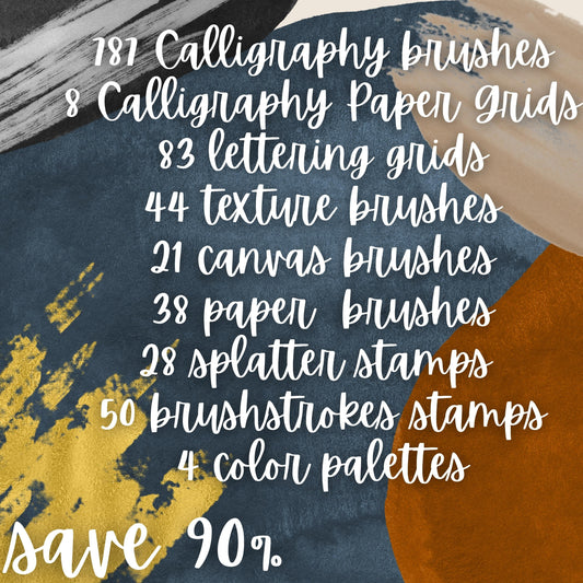 Ultimate Procreate Calligraphy Bundle