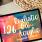 126 Realistic Oil Acrylic Brushes for Procreate