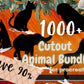 Cutout Animal Procreate Bundle
